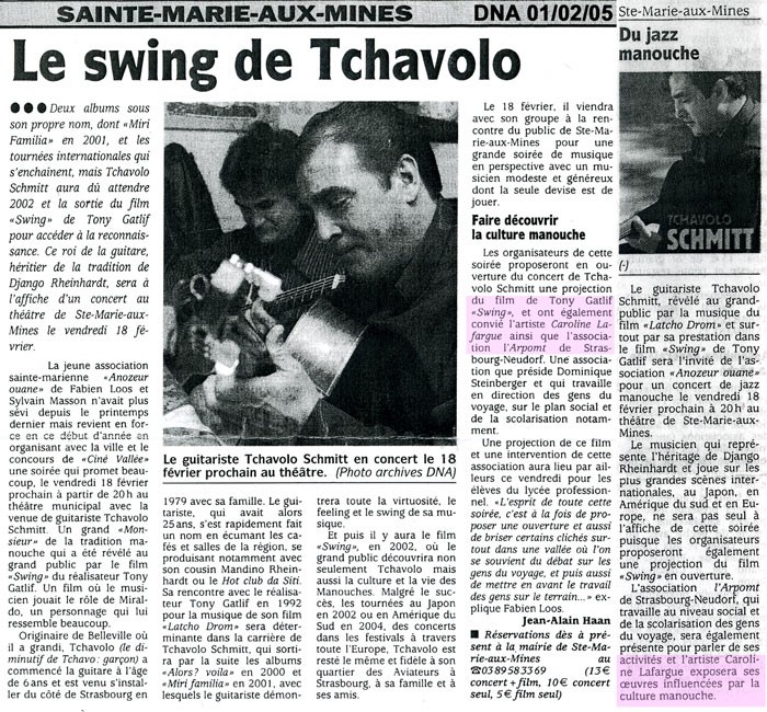 DNA - 1 février 2005