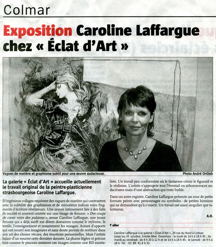 L'alsace - 13 octobre 2007